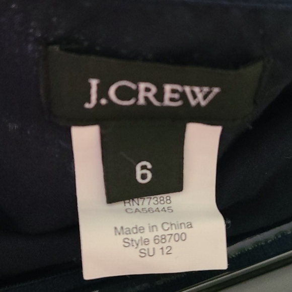 J. Crew Navy Blue Dress - Picture 3 of 6